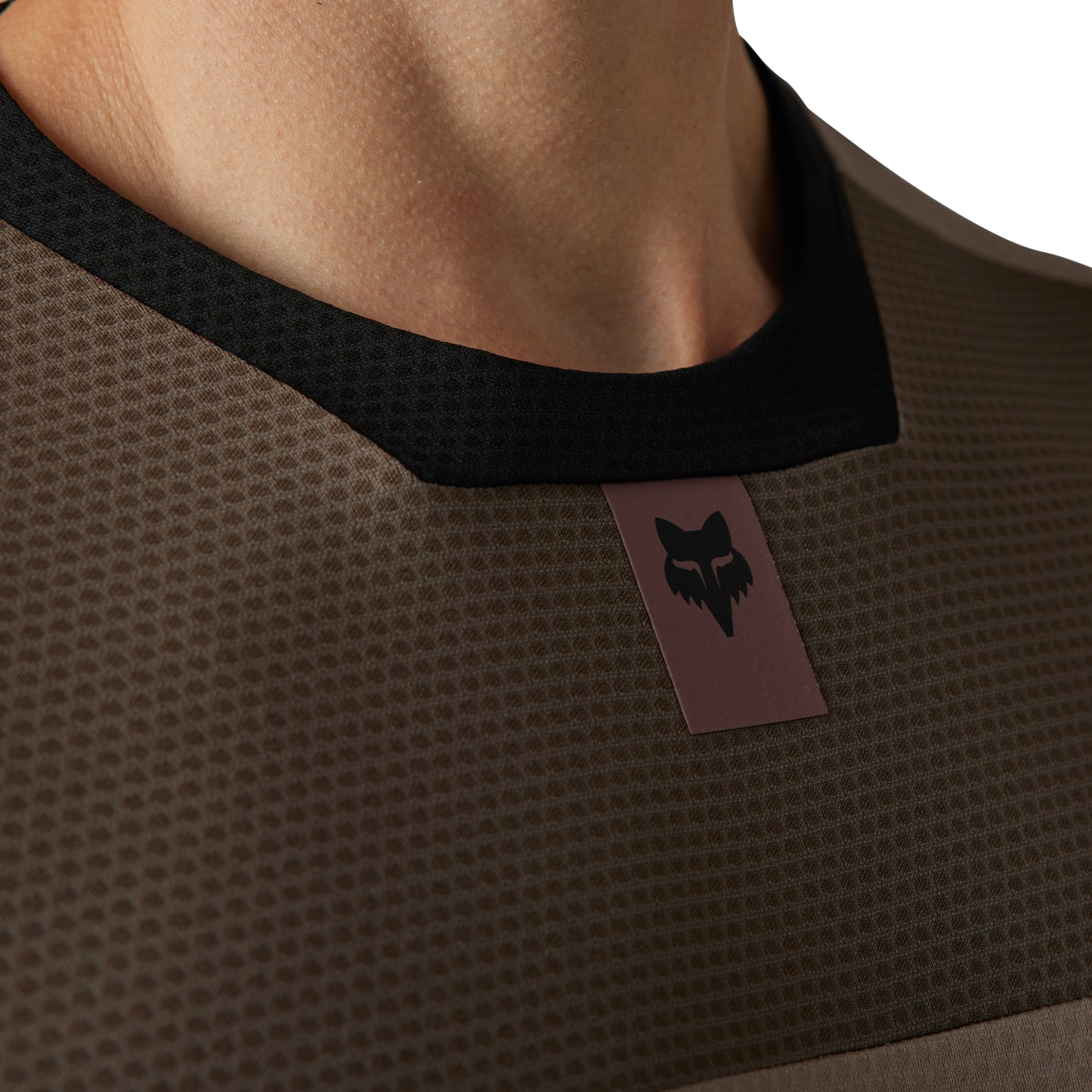Fox Defend Short Sleeve Jersey - M - Mocha