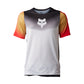 Fox Flexair Novah Short Sleeve Jersey - S - Black - White