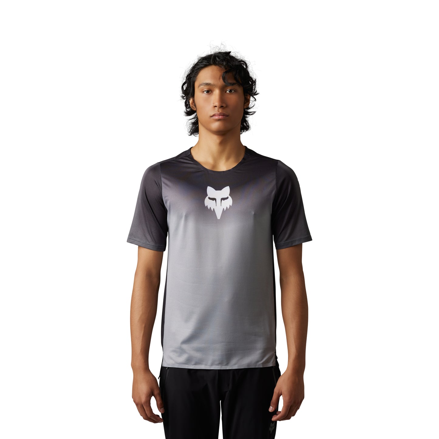 Fox Flexair Novah Short Sleeve Jersey - XL - Steel Grey