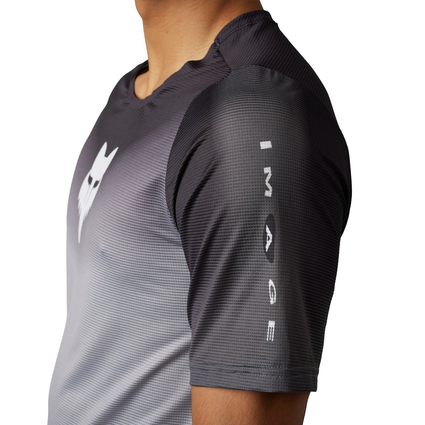 Fox Flexair Novah Short Sleeve Jersey - M - Steel Grey