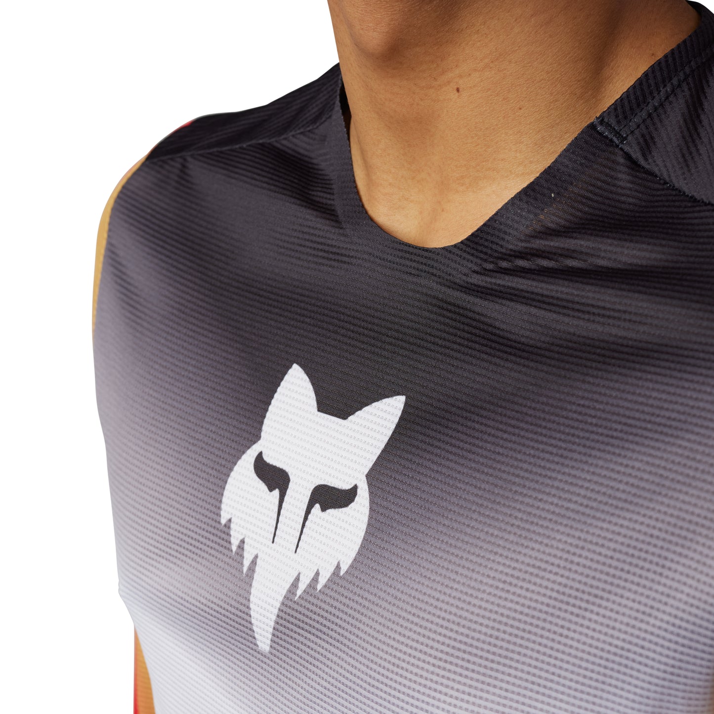 Fox Flexair Novah Long Sleeve Jersey - S - Black - White