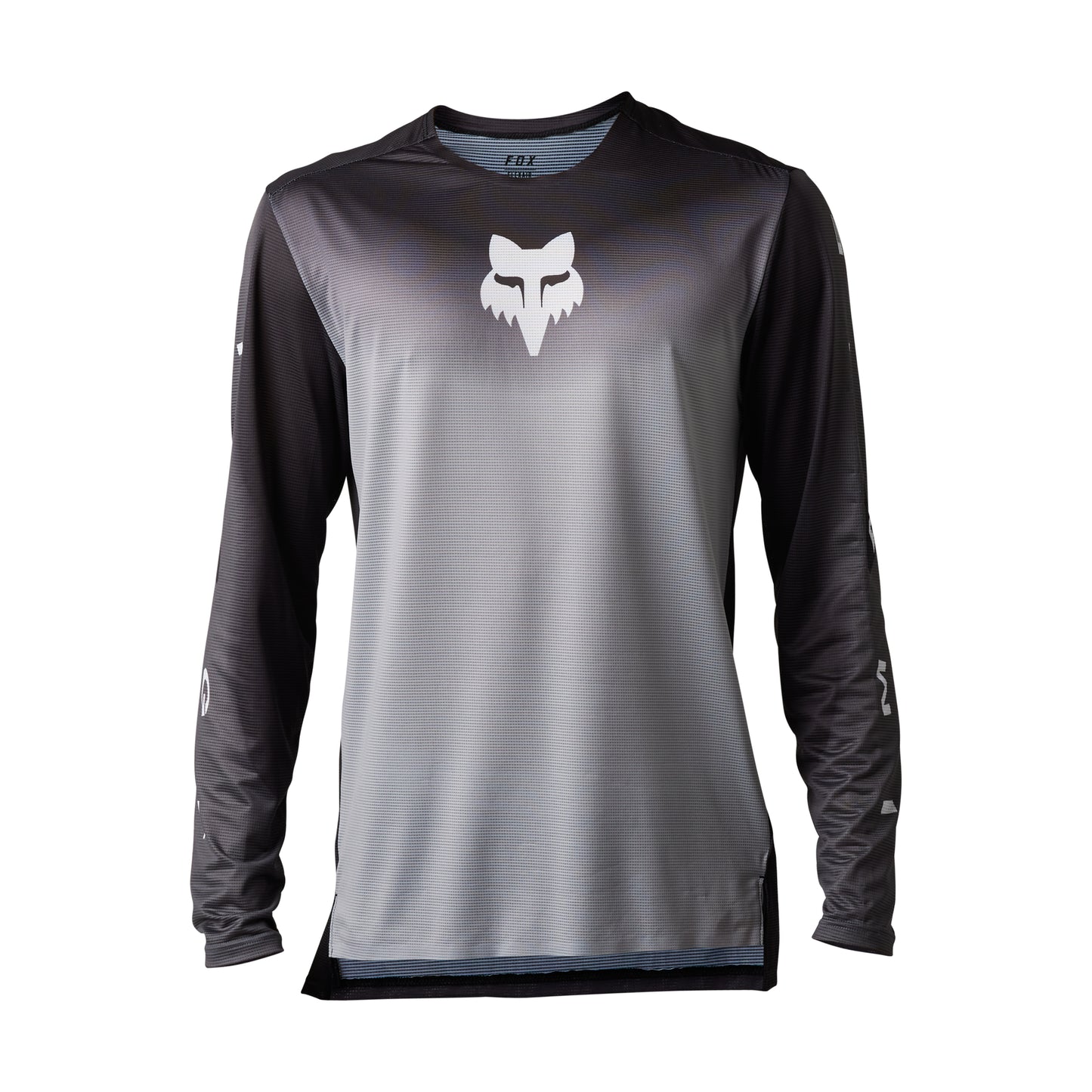 Fox Flexair Novah Long Sleeve Jersey - L - Steel Grey
