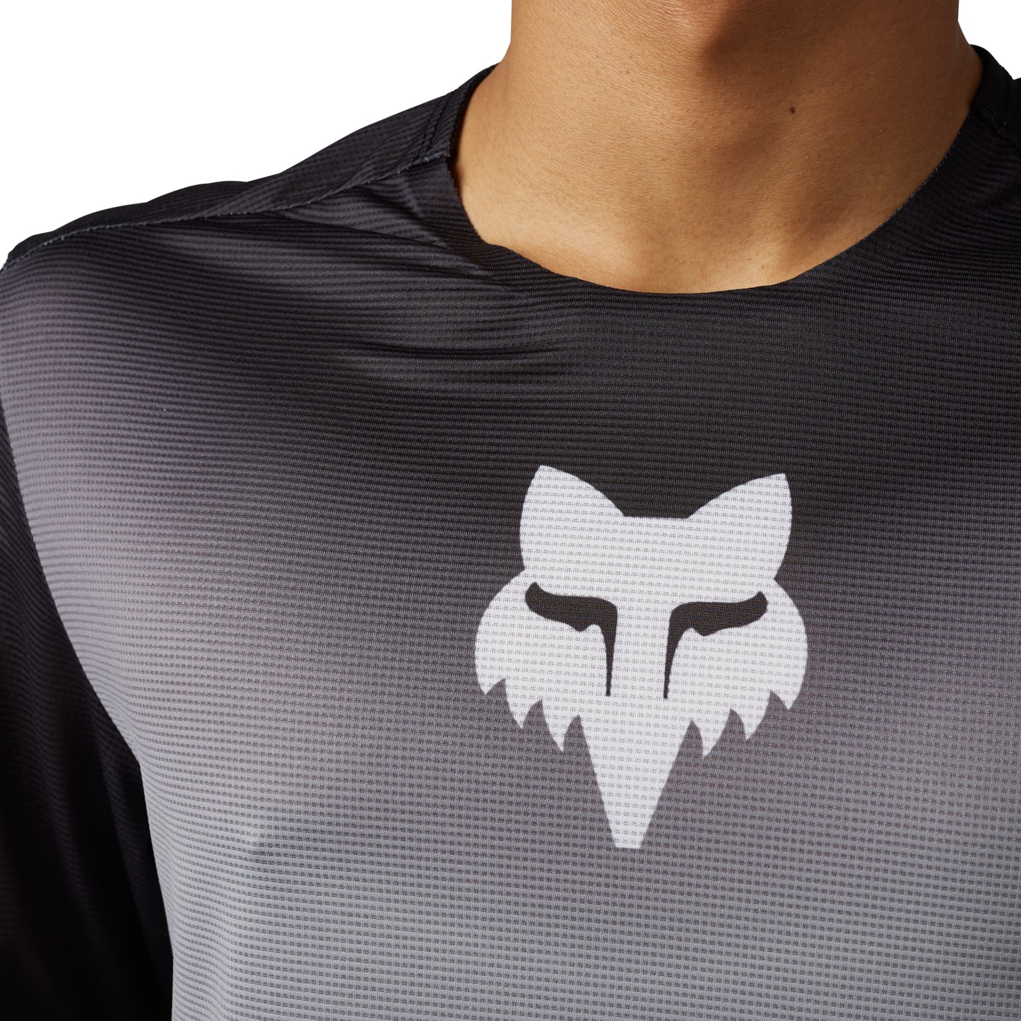 Fox Flexair Novah Long Sleeve Jersey - M - Steel Grey