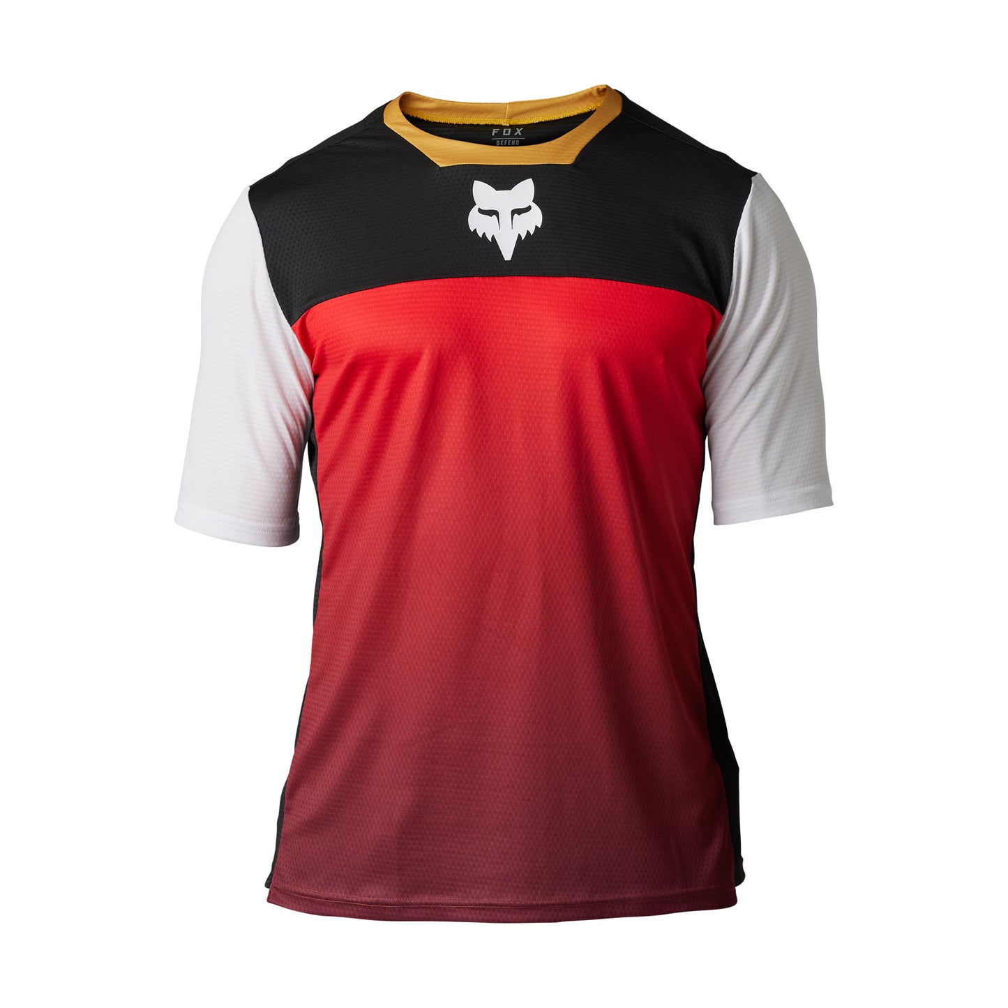 Fox Defend Aurora Short Sleeve Jersey - XL - Black - White