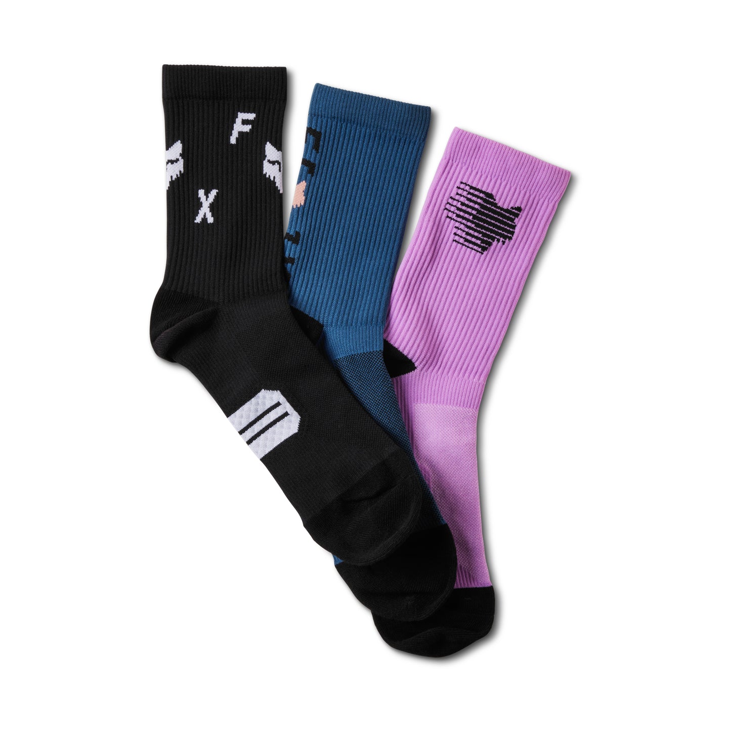 Fox Ranger 6 Inch Prepack Socks - L-XL - Multicolour