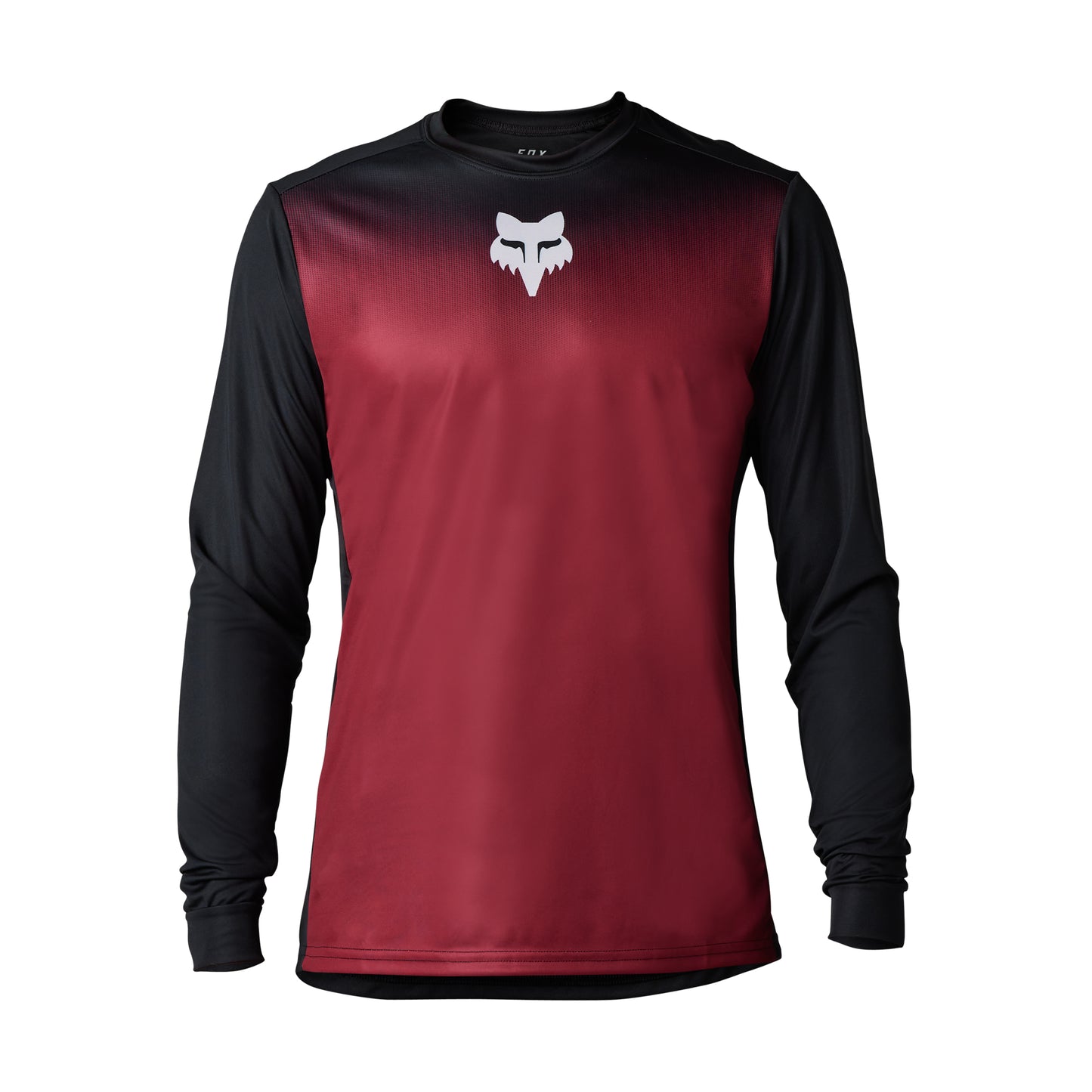 Fox Ranger Keel Long Sleeve Jersey - L - Bordeaux