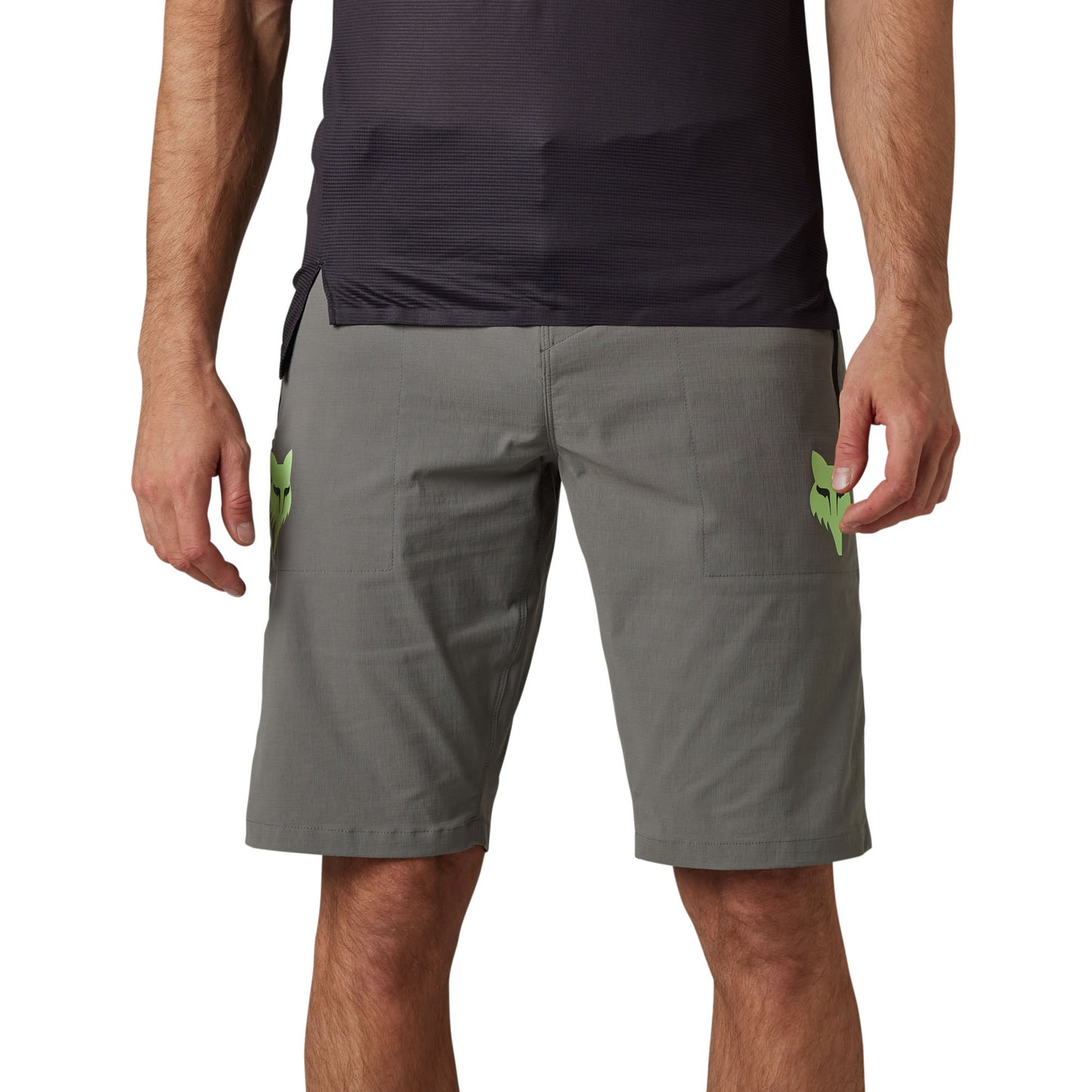 Fox Ranger Race Shorts - L-34 - Pewter
