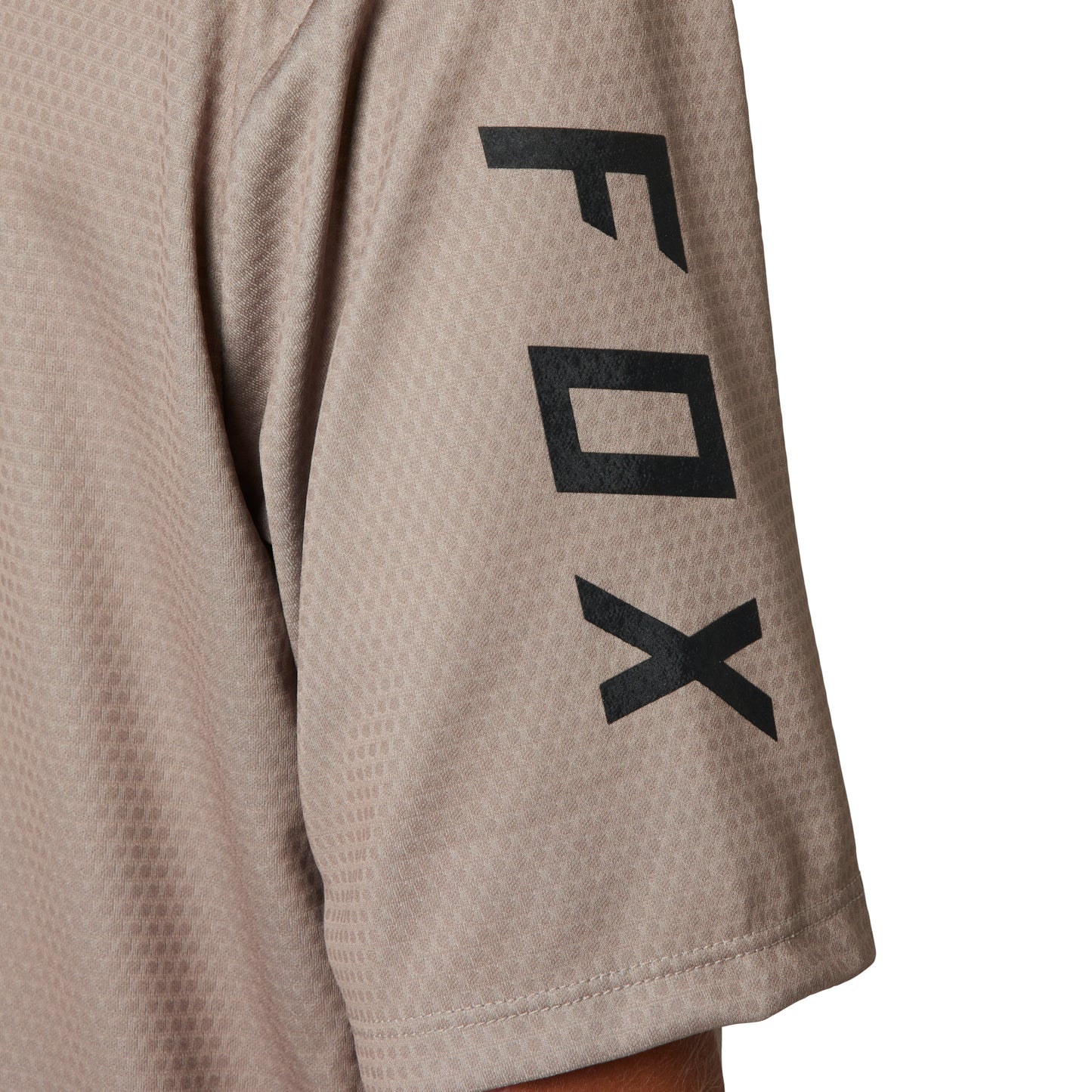 Fox Ranger Defend Youth Short Sleeve Jersey - Youth M - Mocha