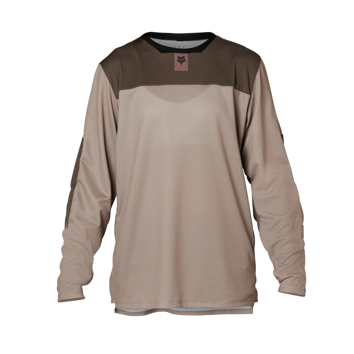 Fox Ranger Defend Youth Long Sleeve Jersey - Youth L - Mocha