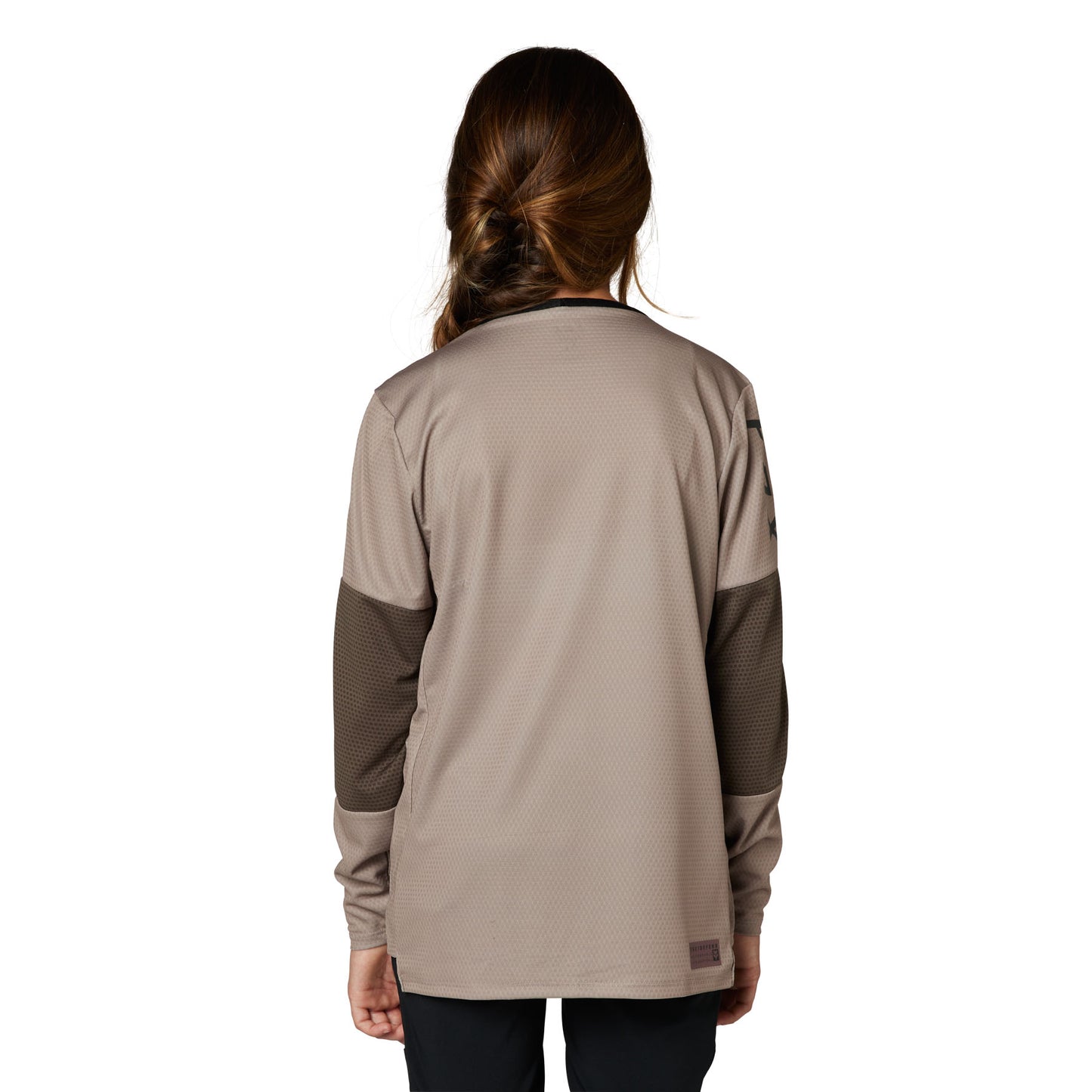 Fox Ranger Defend Youth Long Sleeve Jersey - Youth L - Mocha