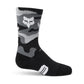 Fox Ranger 6 Inch Youth Crew Socks - S - Black Camo
