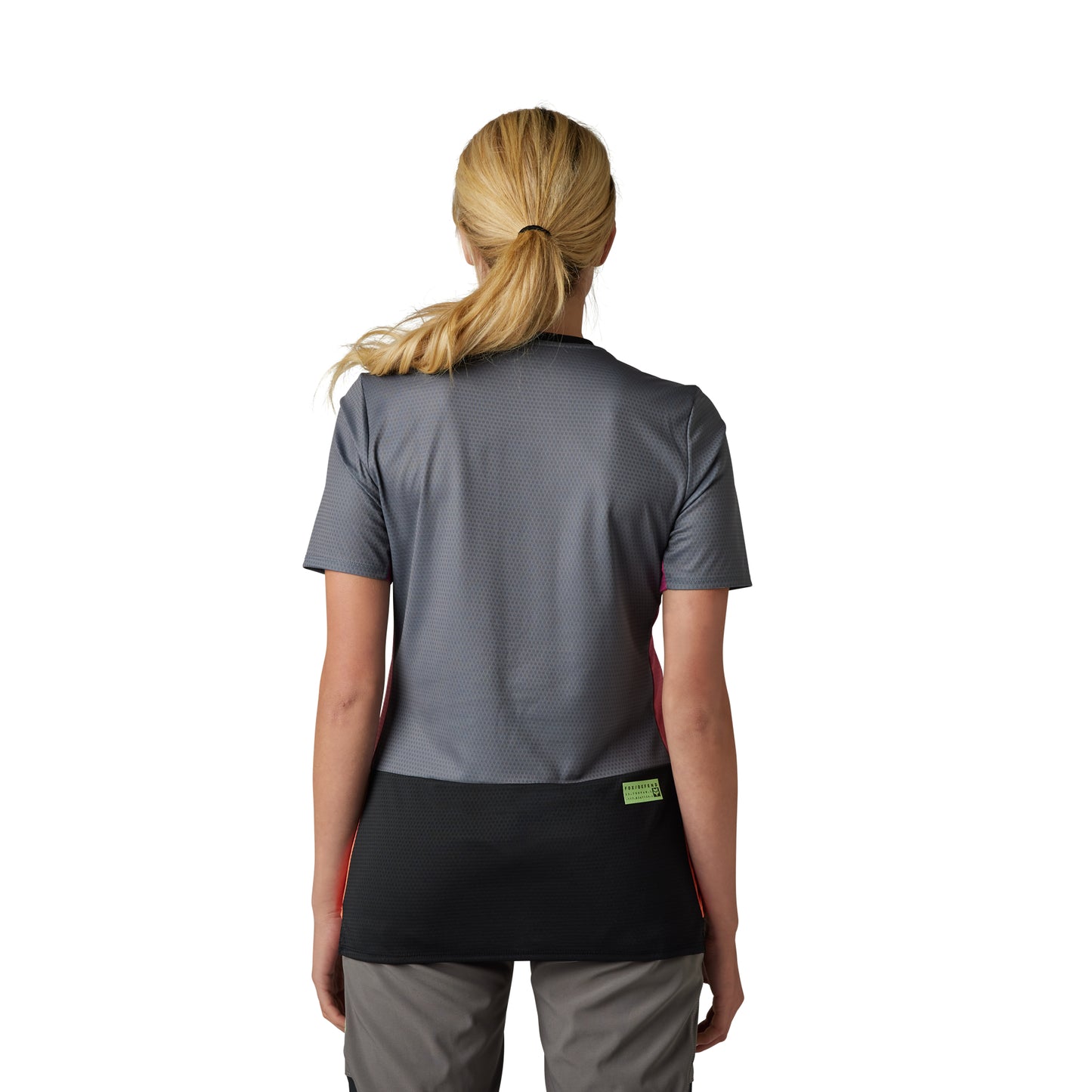 Fox Ranger Women's Defend Race Short Sleeve Jersey - Women's M - Pewter