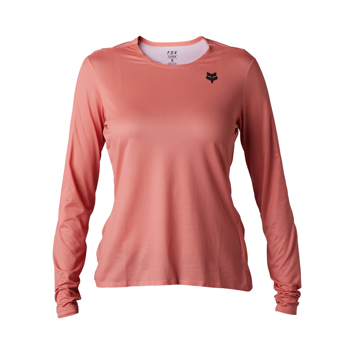 Fox Flexair Ascent Women's Long Sleeve Jersey - Women's M - Salmon