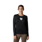 Fox Ranger Tru Dri Women's Long Sleeve Jersey - Women's M - Black - 2023