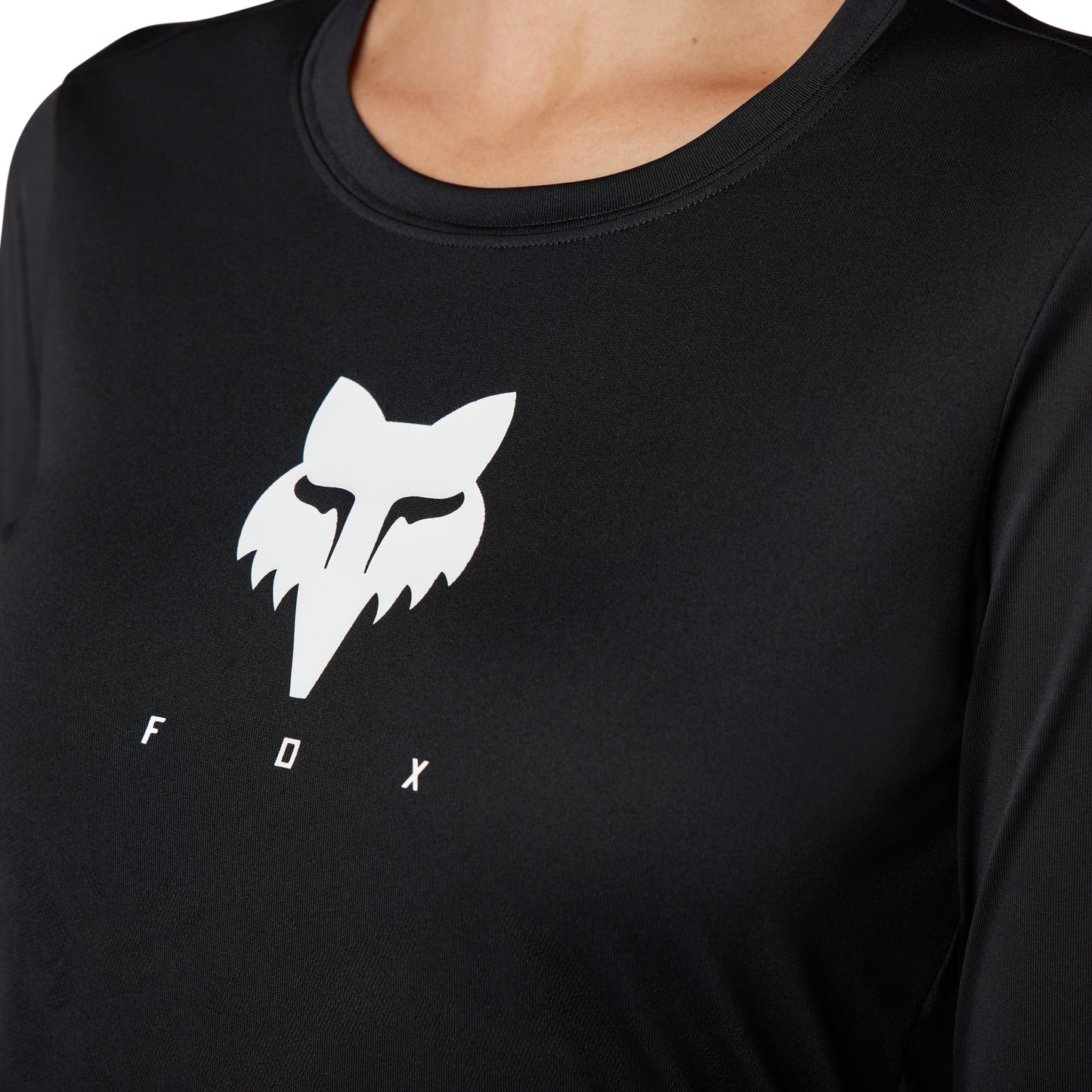 Fox Ranger Tru Dri Women's Long Sleeve Jersey - Women's S - Black - 2023