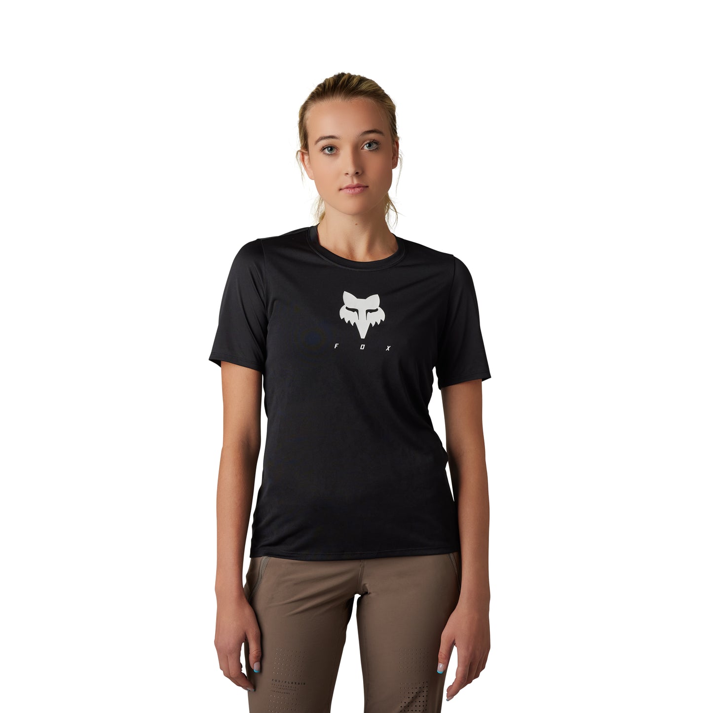 Fox Ranger Tru Dri Women's Short Sleeve Jersey - Women's M - Black - 2023