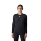 Fox Ranger Women's Defend Thermal Long Sleeve Jersey - Women's L - Black