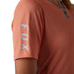 Fox Ranger Women's Defend Short Sleeve Jersey - Women's M - Salmon