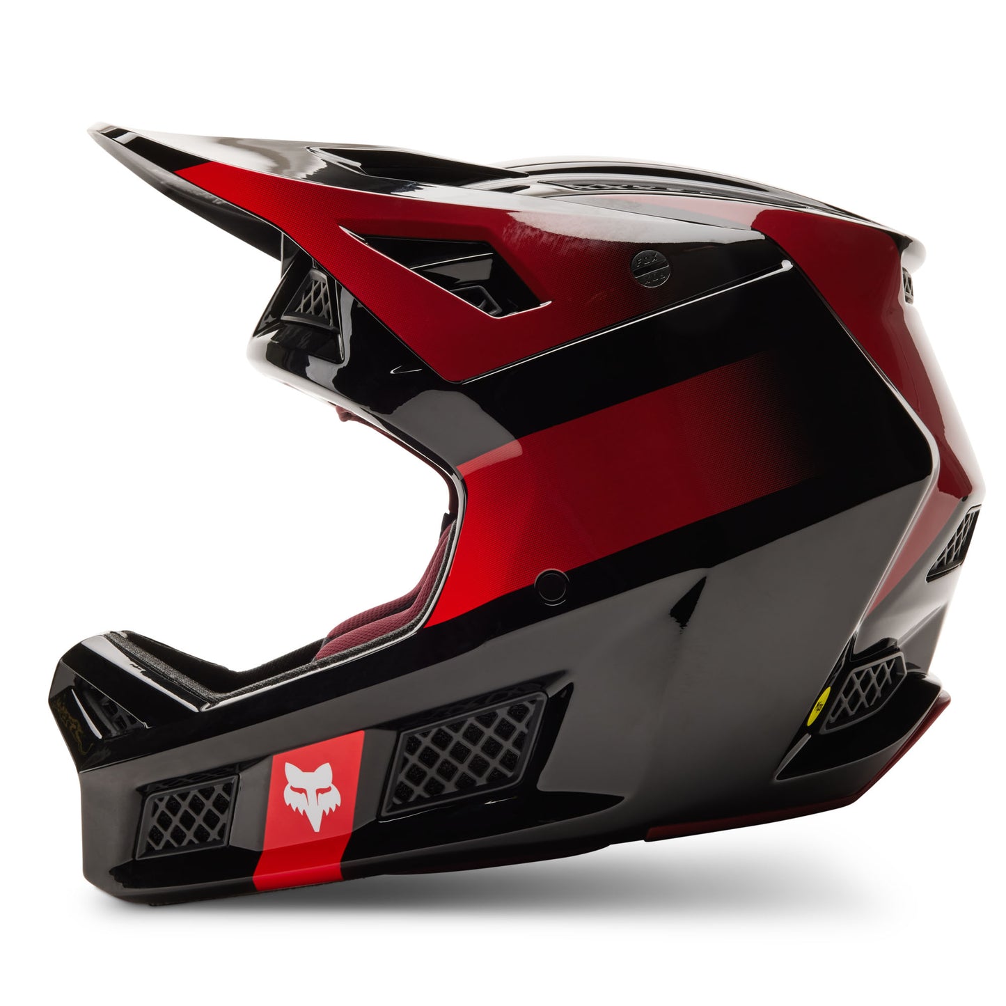 Fox Rampage Pro Carbon MIPS Helmet - S - Glnt Black