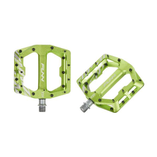 FUNN Funndamental Aluminium Pedals - Wasabi