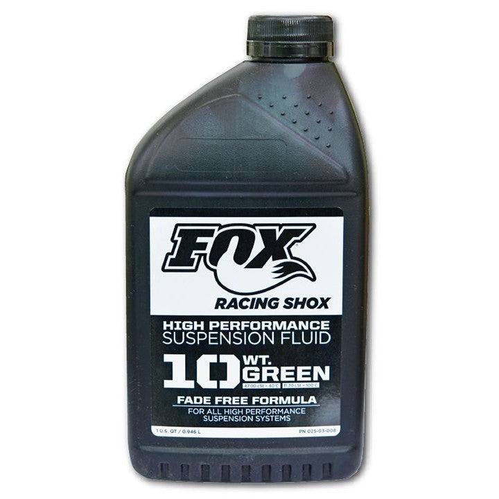 Fox 10wt Green Suspension Fluid - 1L Bottle