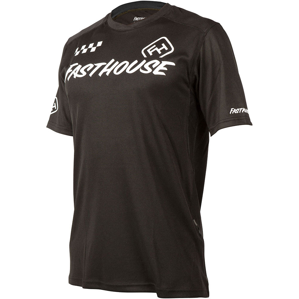 Fasthouse Alloy Block Short Sleeve Jersey - 2XL - Black