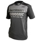 Fasthouse Alloy Mesa Short Sleeve Jersey - M - Heather Charcoal - Black