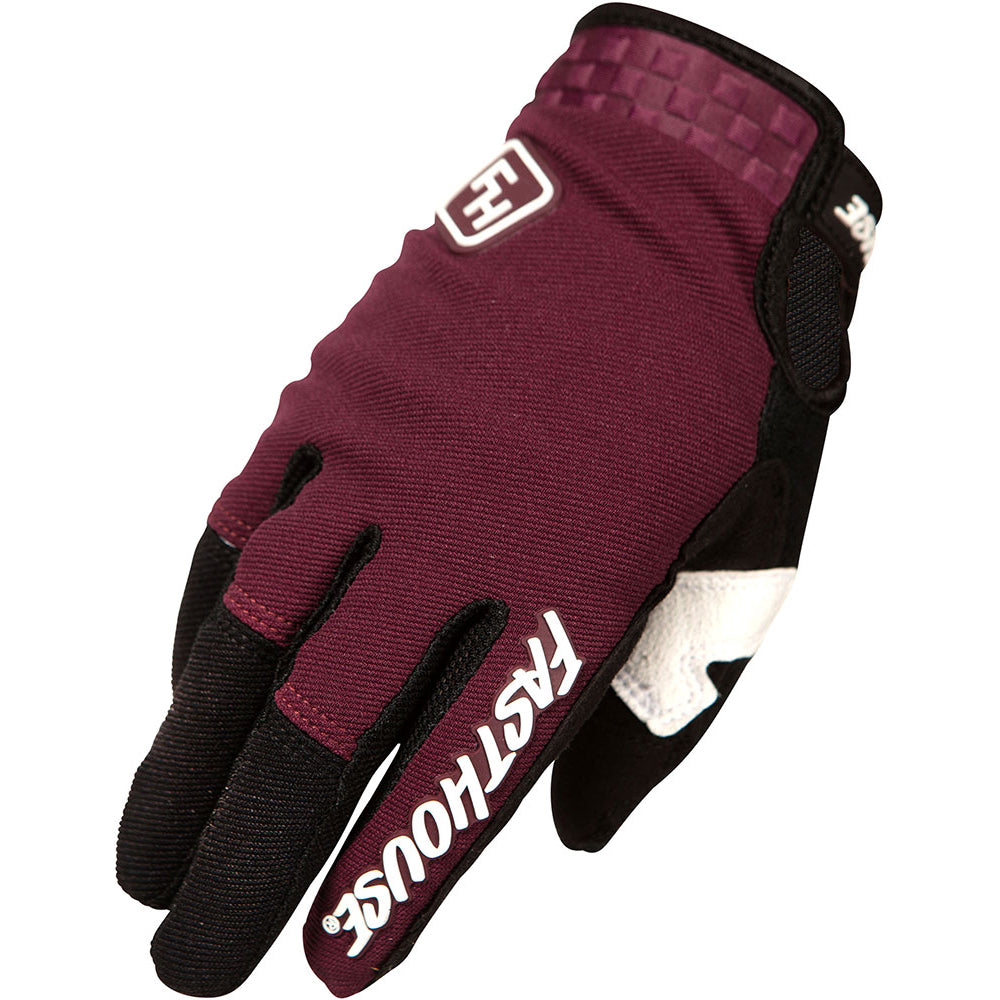 Fasthouse Speed Style Ridgeline Gloves - Youth M - Maroon - Black