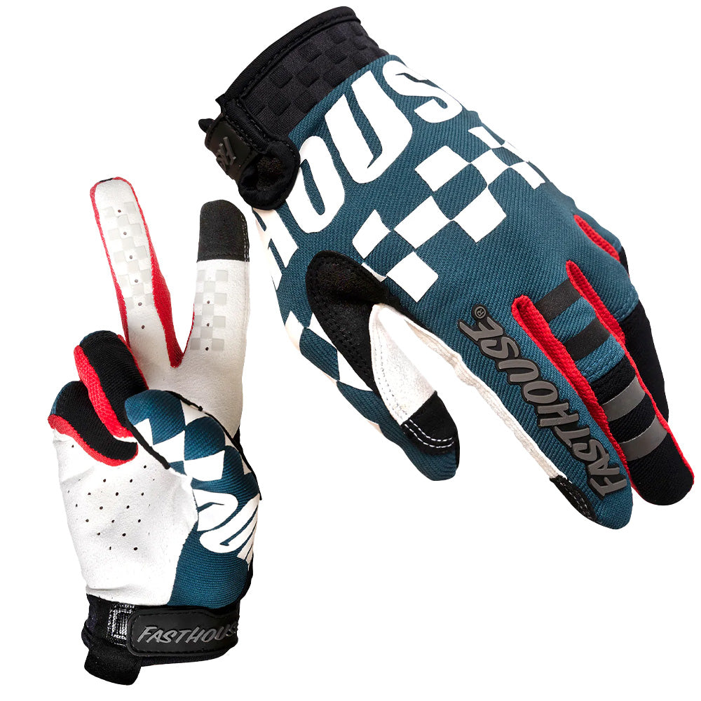 Fasthouse Speed Style Velocity Gloves - XL - Indigo