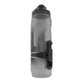 Fidlock Twist Spare Bottle - 800ml - Transparent Black - With Connector On Bottle