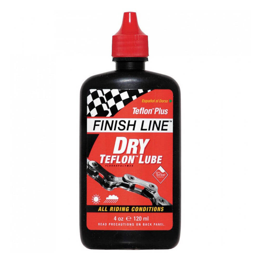 Finish Line Teflon Dry Chain Lube Bottle - 120ml