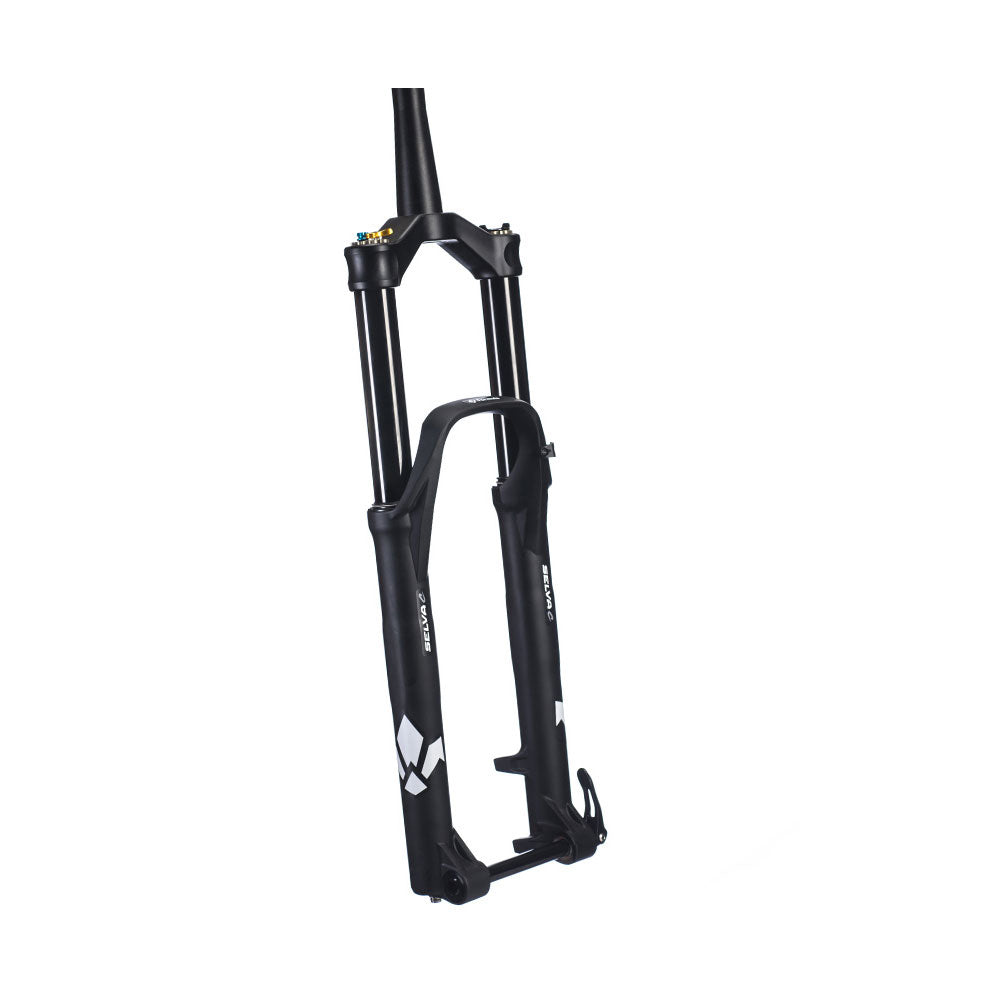 Formula Selva C Coil Sprung Fork - Matte Black - 15x110mm Boost - QR Lever - 43mm - 170mm - Tapered 1 1-8-1.5 Inch - 29-27.5+ Inch