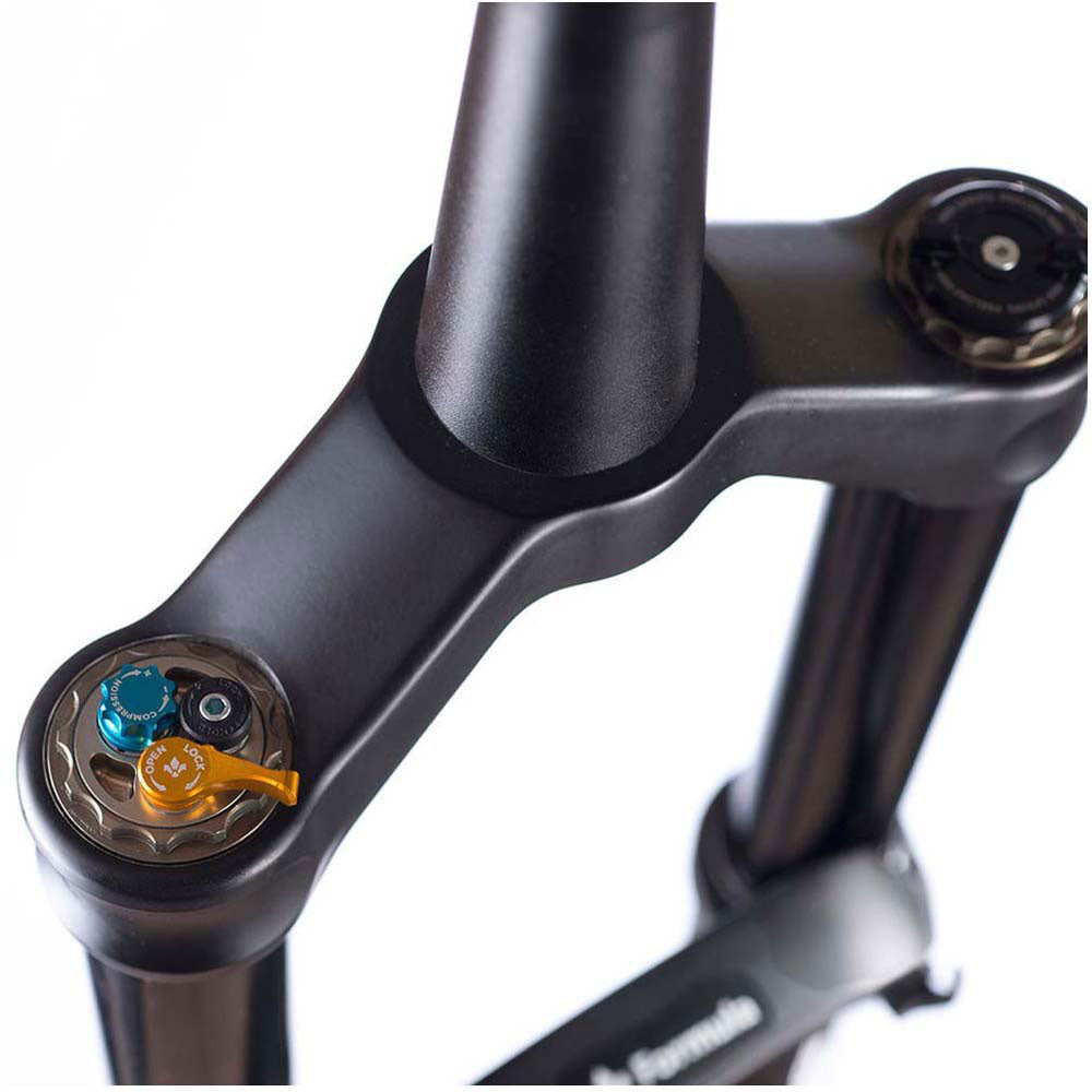 Formula Selva C Coil Sprung Fork - Matte Black - 15x110mm Boost - QR Lever - 43mm - 170mm - Tapered 1 1-8-1.5 Inch - 29-27.5+ Inch