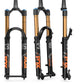Fox Shox 36 Float E-Optimized Factory Kashima Fork - 29 Inch - 160mm Travel - 15x110mm Boost - 51mm - QR Lever - 2023 - Grip 2 HSC/LSC HSR/LSR - Tapered 1 1-8-1.5 Inch - Shiny Black