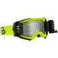 Fox Airspace Roll Off Ready Goggles - One Size Fits Most - Stray Flo Yellow - Clear Lens