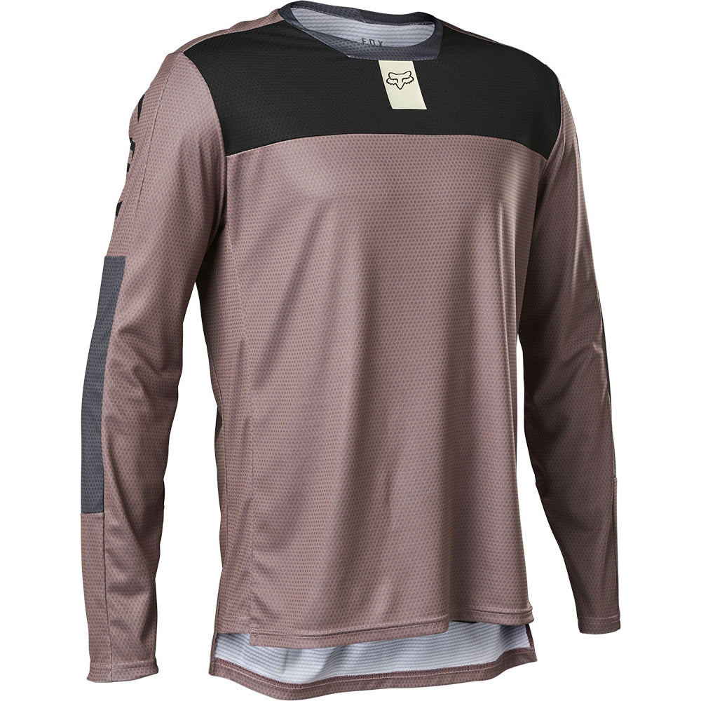 Fox Defend Long Sleeve Jersey - M - Foxhead Plum Perfect