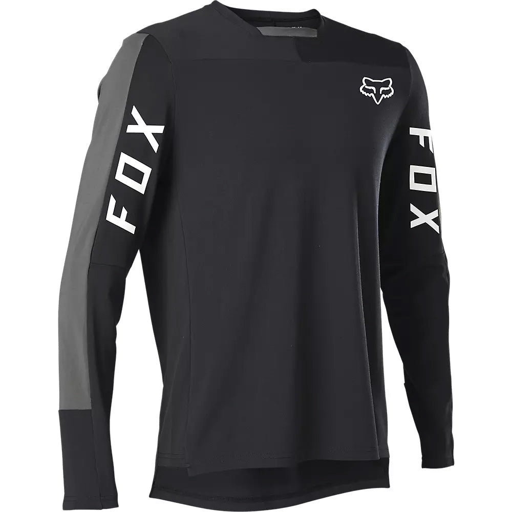 Fox Defend Pro Long Sleeve Jersey - S - Black