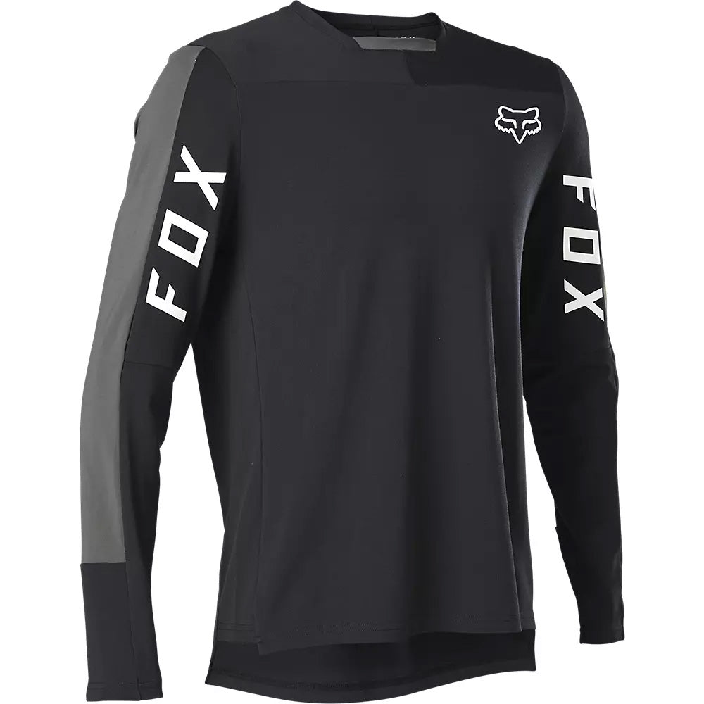 Fox Defend Pro Long Sleeve Jersey - L - Black