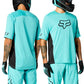 Fox Defend Short Sleeve Jersey - XL - Bike Park Teal