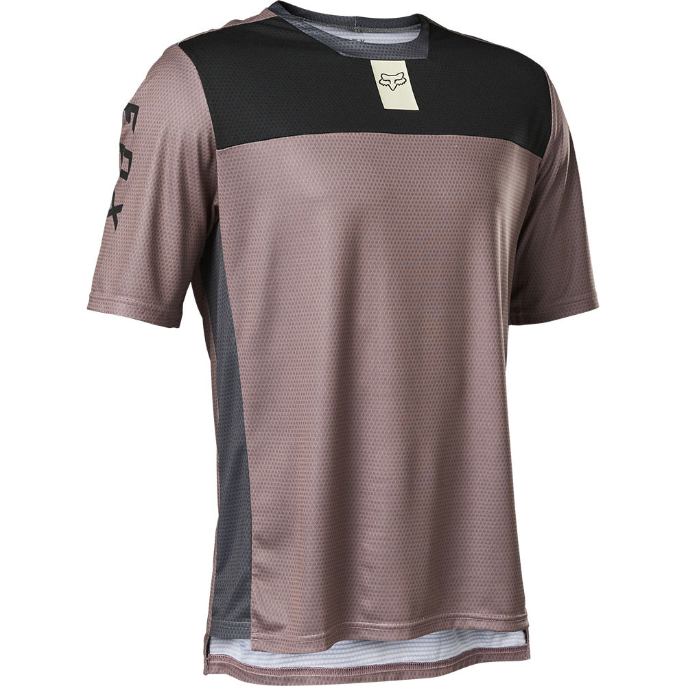 Fox Defend Short Sleeve Jersey - S - Plum Perfect