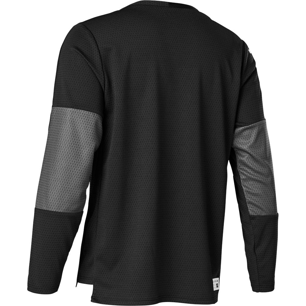 Fox Defend Youth Long Sleeve Jersey - Youth XL - Black