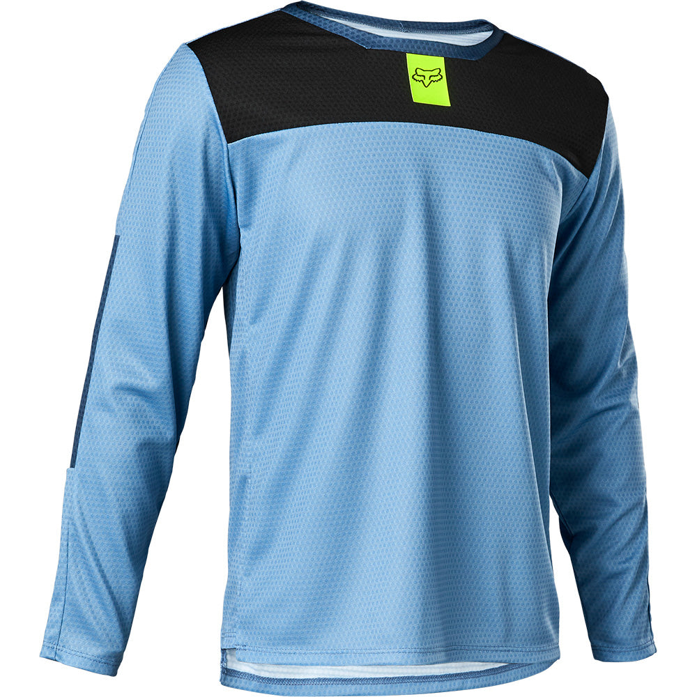 Fox Defend Youth Long Sleeve Jersey - Youth XL - Dusty Blue