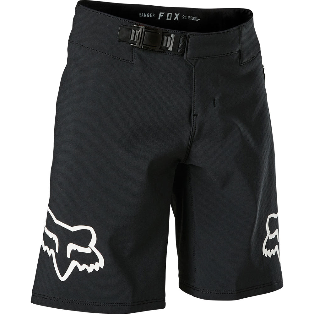 Fox Defend Youth Shorts - Youth M-24 - Black