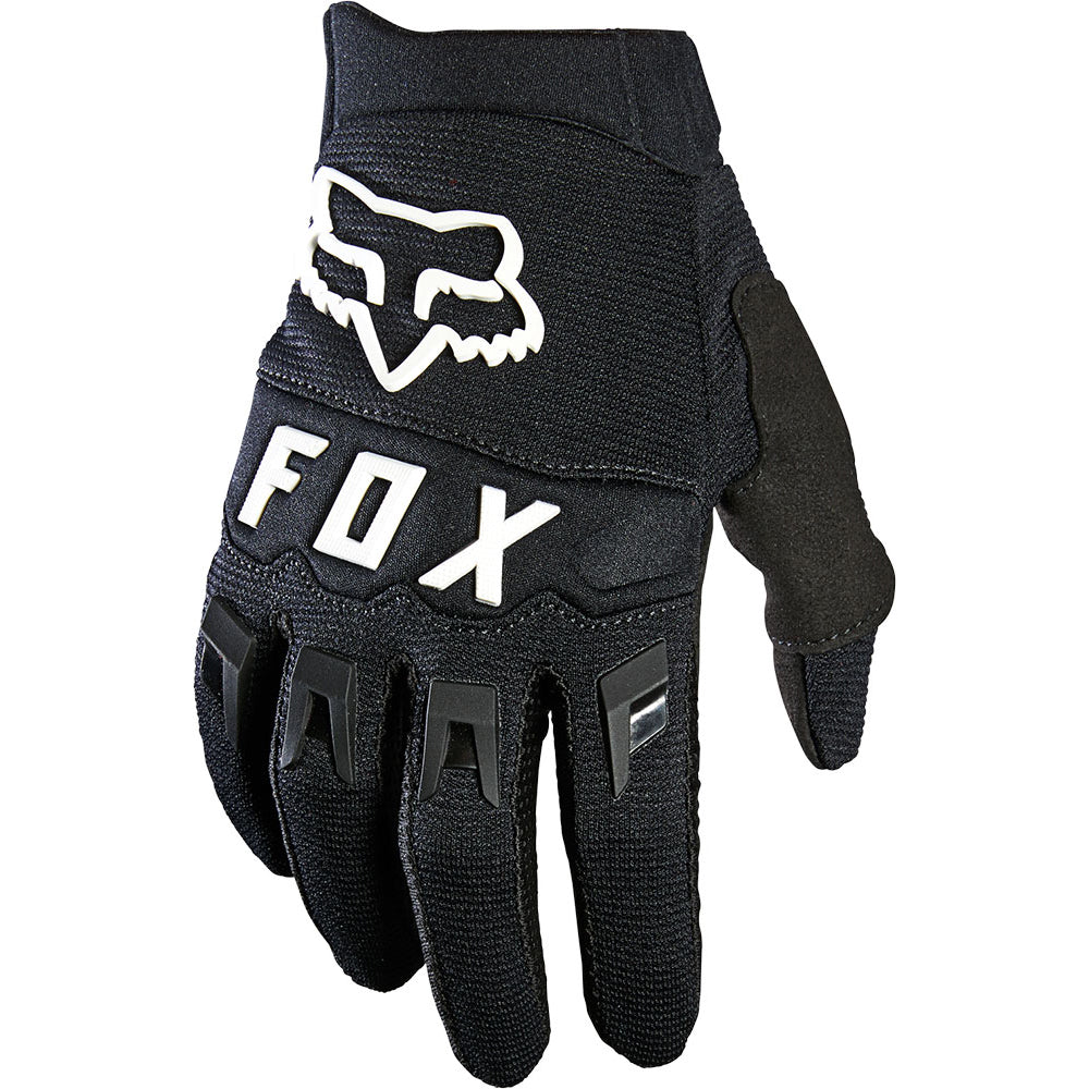 Fox Dirtpaw Youth Gloves - Youth L - Black - White