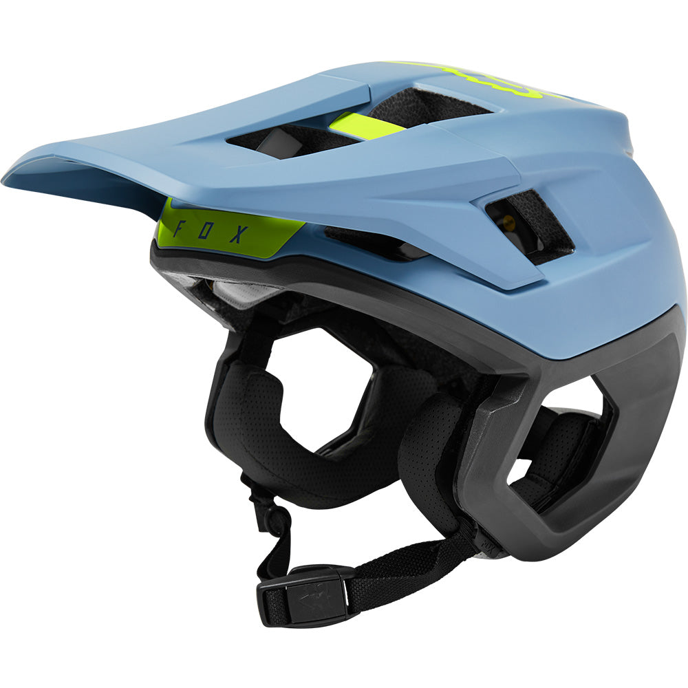 Fox Dropframe Pro MIPS Helmet - M - Dusty Blue - AS-NZS 2063-2008 Standard