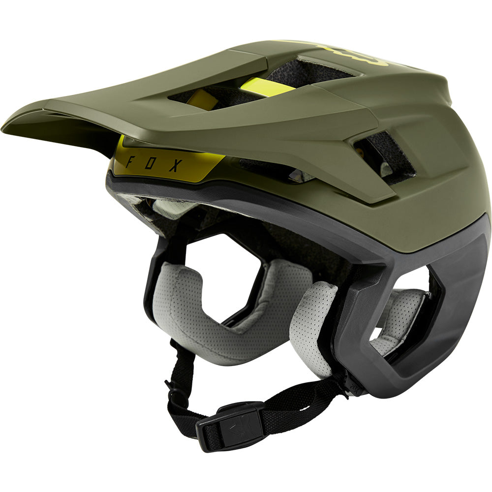 Fox Dropframe Pro MIPS Helmet - M - Olive Green - AS-NZS 2063-2008 Standard