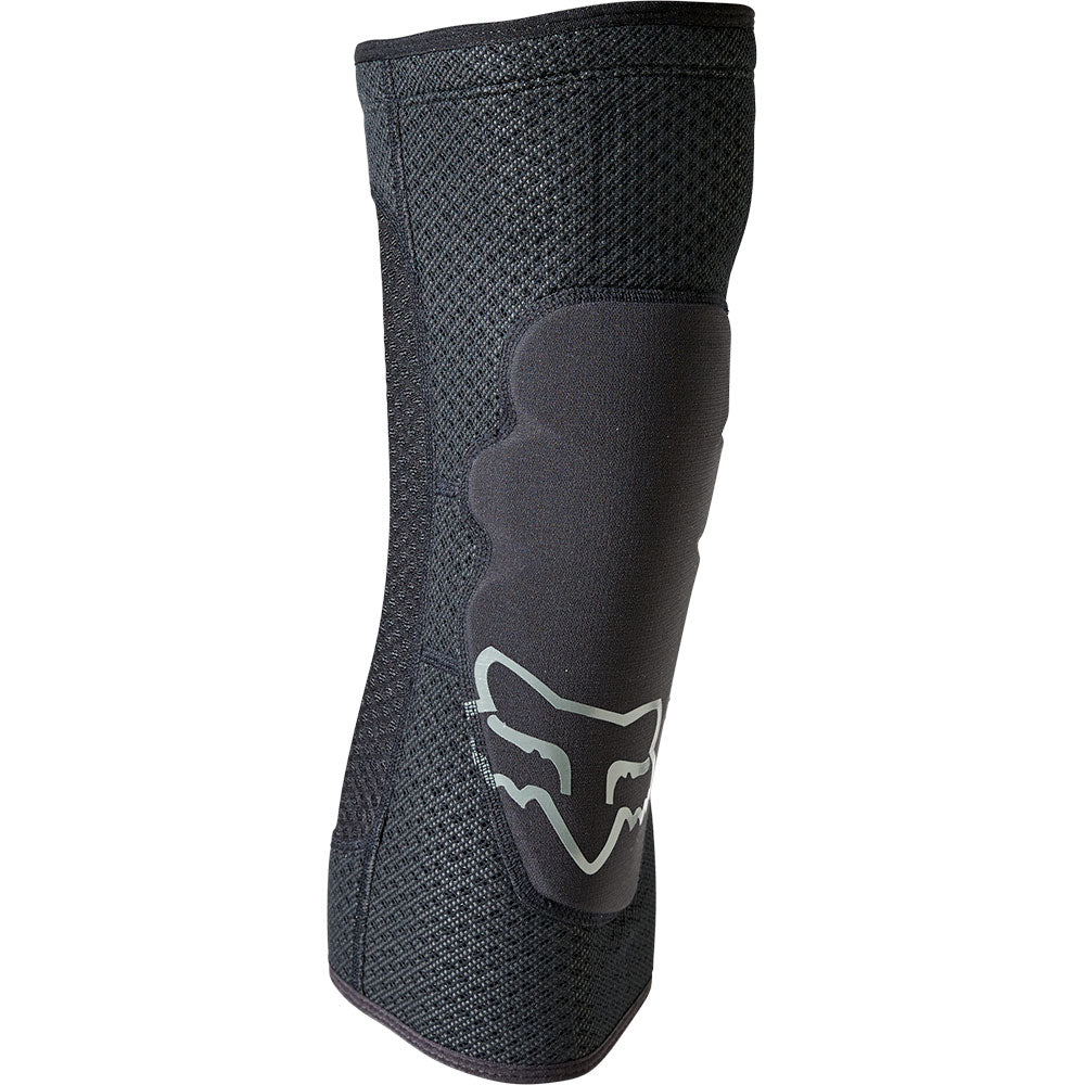 Fox Enduro Knee Sleeve Pads - L - Black - Grey