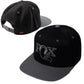 Fox Factory Authentic Snapback Hat - One Size Fits Most - Grey