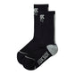 Fox Factory Transfer Coolmax 7 Inch Socks - L-XL - Black
