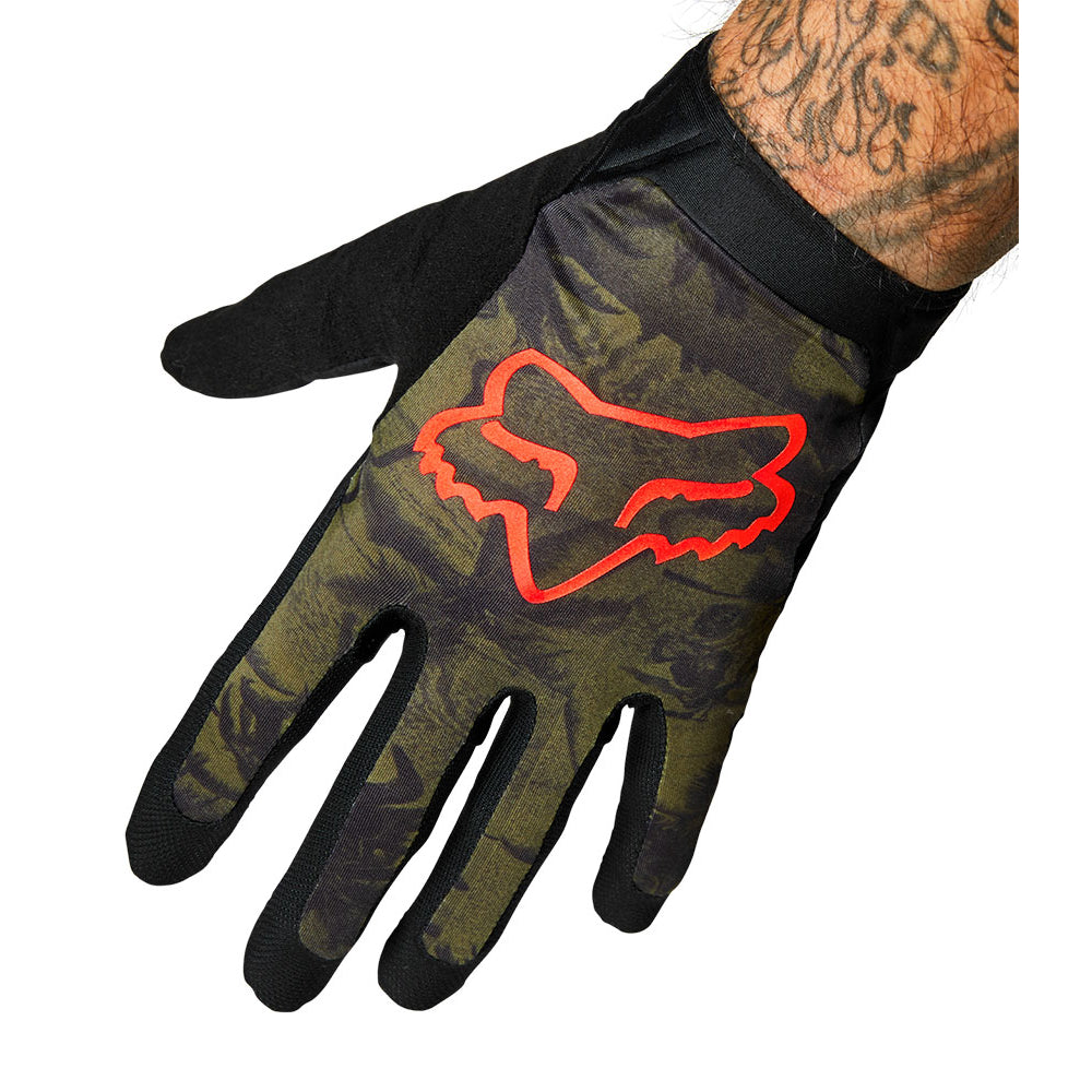 Fox Flexair Ascent Gloves - 2XL - Olive Green